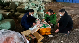 Phát hiện hơn 10 tấn thực phẩm nhập khẩu trôi nổi đang trên đường tiêu thụ 