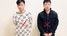 Hai nghi phạm táo tợn cướp tiệm vàng đã bị bắt