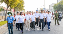 TPHCM: Phường Tăng Nhơn Phú đi bộ đồng hành, gây quỹ hơn 3,2 tỉ đồng chăm lo Tết