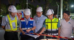 Xuyên đêm khoan địa chất, metro số 2 tăng tốc