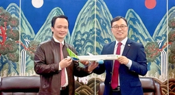 Ông Trịnh Văn Quyết tham dự buổi gặp gỡ của FLC với Đại sứ quán Hàn Quốc