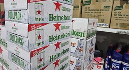 Giá bia Tết bắt đầu tăng, người bán ngại trữ hàng