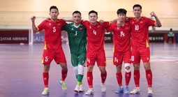 Futsal Việt Nam ngược dòng trong trận cầu 9 bàn ở giải châu Á