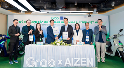Grab Việt Nam hợp tác với AIZEN Việt Nam