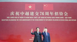 Lễ kỷ niệm 76 năm ngày thiết lập quan hệ ngoại giao Việt Nam - Trung Quốc tại TP HCM