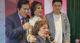 Nghệ sĩ Hoài Thanh mơ ước giản dị trong ngày sinh nhật 78, NSND Ngọc Giàu bật khóc