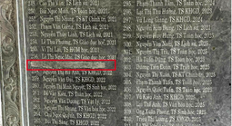 Trưởng bộ môn trường ĐH dùng bằng giả bị đình chỉ công tác, đục tên khỏi bia tiến sĩ