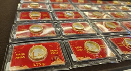 Tối 28-1, giá vàng miếng SJC vượt mốc 184 triệu đồng/lượng