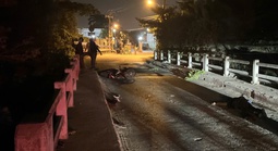 Điều tra nguyên nhân nam thanh niên tử vong trên cầu Chùm Chụp