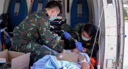 Chạy đua với "giờ vàng" cứu người: Nỗ lực giữa trùng khơi