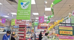 Sản phẩm "Tick xanh trách nhiệm" hút khách
