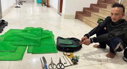 Bắt giữ đối tượng đột nhập vào nhà dân trộm 4 con chồn, 1 con gà