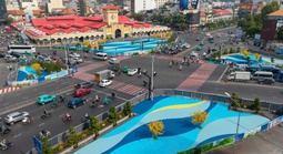 Chợ Bến Thành rực rỡ diện mạo mới trước Tết