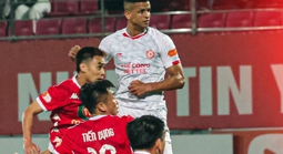 Lucao lập cú đúp giúp Thể Công Viettel thắng đẹp Hải Phòng