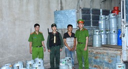 Phát hiện hàng ngàn bình gas giả tại Đồng Nai