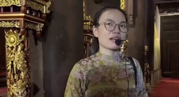 Tạm đình chỉ hướng dẫn viên ở Lam Kinh nói về nhà Tây Sơn