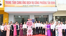 TPHCM: Phường Tân Định thành lập Trạm Y tế và Trung tâm Cung ứng dịch vụ công