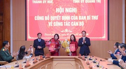 Ban Bí thư có quyết định về công tác cán bộ tại Huế và Quảng Trị