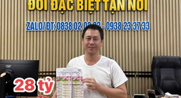 Xổ số miền Nam: Đi chợ lúc 5 giờ sáng, người phụ nữ trúng độc đắc 28 tỉ đồng