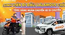 Lalamove tặng hàng ngàn chuyến di chuyển cho sinh viên dịp Tết