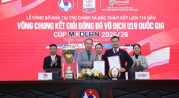 12 đội tranh tài tại Vòng chung kết Giải Bóng đá Vô địch U19 Quốc gia