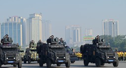 Lễ xuất quân đảm bảo an ninh trật tự phục vụ Đại hội lần thứ XIV của Đảng