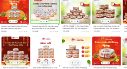 Người tiêu dùng đã mua bao nhiêu hộp pate Cột đèn Hải Phòng trên online?