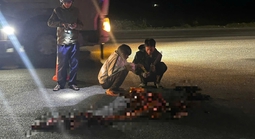 Thanh niên tử vong trên Quốc lộ 1, nghi liên quan xe tải chở quặng