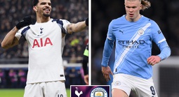 Soi tỉ số trận Tottenham - Manchester City: Khuất phục Gà trống London