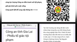 Cách mới để cung cấp thông tin về vụ cướp ngân hàng ở Gia Lai