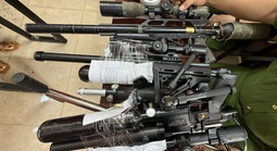 Triệt phá đường dây chuyên chế tạo súng để bán kiếm lời