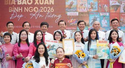 Báo Người Lao Động đoạt giải Nhì bìa báo Xuân Bính Ngọ 2026