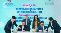 UBND TPHCM và VWS ký kết thỏa thuận hòa giải thành