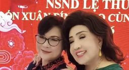 NSND Lệ Thủy giữ lửa nghĩa tình sân khấu mỗi độ xuân về