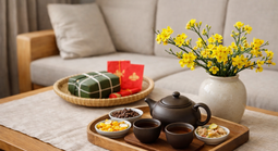 Trang hoàng Tết: Ít đồ, có gu