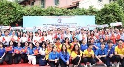 Từ đường cờ Tổ quốc đến đường hoa: Phường Xuân Hòa "thay áo" đón Xuân