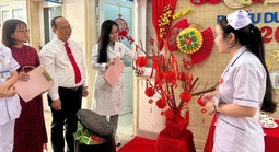 Đoàn viên, người lao động Bệnh viện Nhân dân Gia Định đón xuân an vui