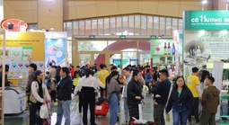 Một hội chợ Tết "hút" nửa triệu lượt khách, bán ra cả tấn giò chả