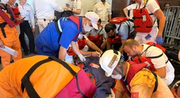 Cứu nạn khẩn cấp hành khách Đức nguy kịch trên biển cách Đà Nẵng 215 hải lý