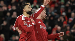 Mohamed Salah ghi bàn, Liverpool thẳng tiến FA Cup