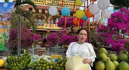 Doanh nhân Lê Thùy đồng hành cùng Phiên chợ Tết 0 đồng Xuân Bính Ngọ