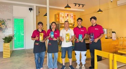 Napoly Coffee khai trương quán cà phê nhượng quyền đầu tiên tại Campuchia