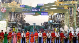 TPHCM khai mạc Đường sách Tết với quy mô chưa từng có