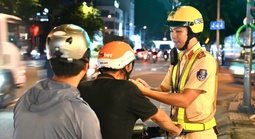 Từ mùng 1 Tết, CSGT sẽ đo nồng độ cồn