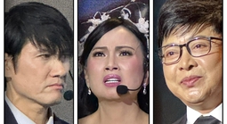 Ca sĩ Hà Phương hội ngộ Trần Sang, Thái San trong đêm giao thừa