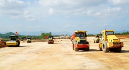 Mùa xuân trên đại công trường Cảng hàng không Phù Cát