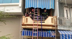 Cứu 2 người trong vụ cháy nhà vào sáng mùng 1 Tết