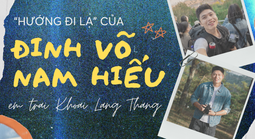 “Hướng đi lạ” của Đinh Võ Nam Hiếu, em trai Khoai Lang Thang