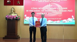 Đảng ủy Thanh tra TPHCM có tân Bí thư