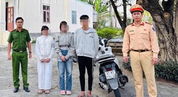 Thiếu nữ 14 tuổi lái xe máy, quay clip đăng Facebook, phụ huynh bị phạt nặng